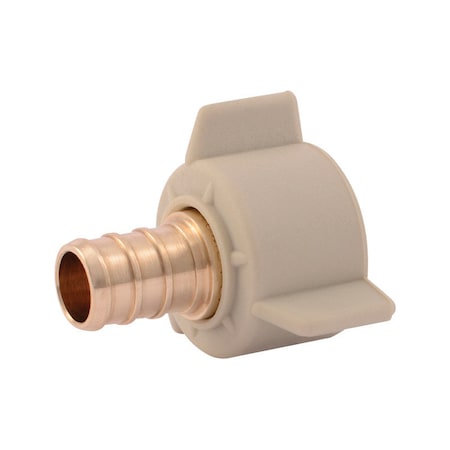 Sharkbite SharkBite 1/2 in. Barb X 1/2 in. D FPT Brass Adapter UC526LFA